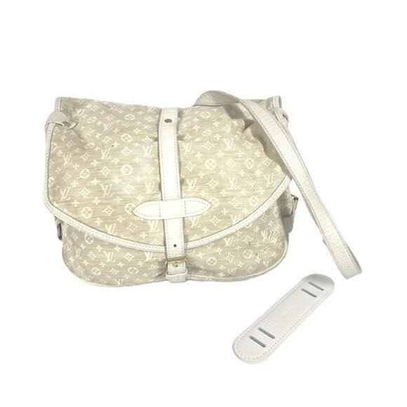 LOUIS VUITTON Beige Monogram Shoulder Bag - Picture 1 of 16